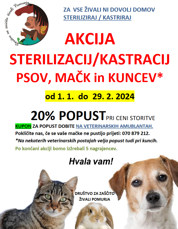 sterilizacija živali
